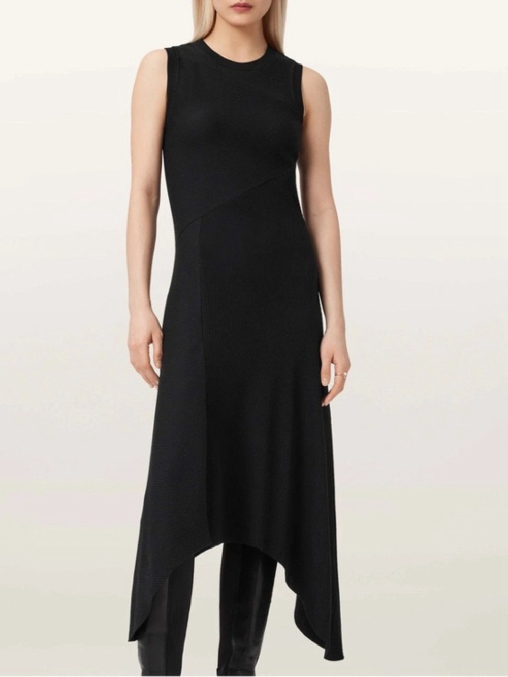 AllSaints Gia Maxi Dress - Black